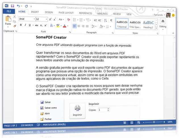 Microsoft Office Plus 2010 PT-PT