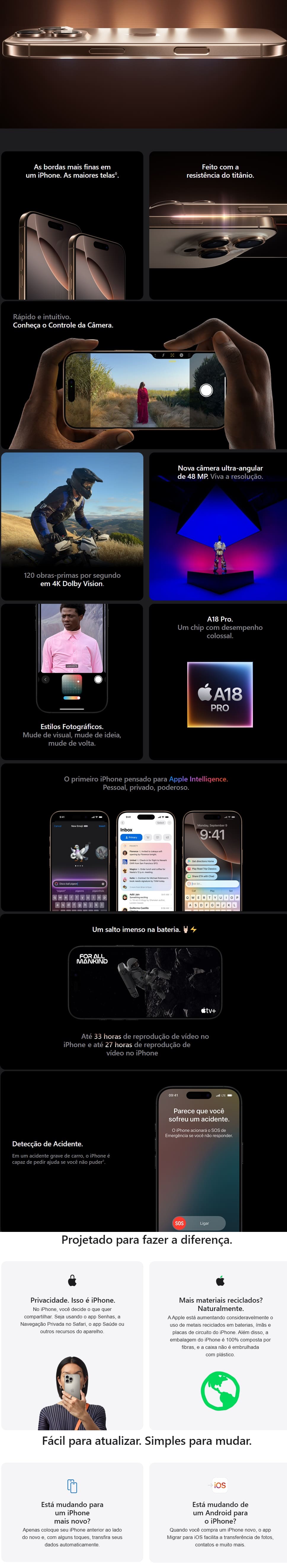 Smartphone Apple Iphone 5G Six Core 128GB Camera 48Mpx 4K Face ID 16 plus Smartphone Apple Iphone 5G Six Core 128GB Camera 48Mpx 4K Face ID 16 plus