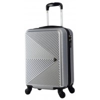 MALA DE BORDO ABS ANAC SUPORTA 10KG 53CM C/ CADEADO RODAS