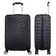 MALA DE BORDO VIAGEM PEQUENA 10L ABS RIGIDA C/ RODAS
