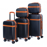 KIT 3 MALAS DE VIAGEM ABS REFOR&Ccedil;ADA C/ RODAS 2 FRESQUEIRA