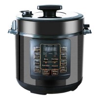 PANELA ELETRICA DIGITAL 1000W 6L C/ 13 MODOS DE COZIMENTO 220V