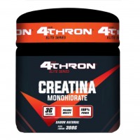 CREATINA PURA MONOHIDRATADA 4THRON EM PO 300G