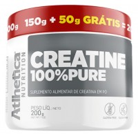 CREATINA MONOHIDRATADA ATLHETICA PURA 200G