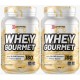 KIT 2 WHEY PROTEIN GOURMET ISOADO DYMATRIX 1,8KG