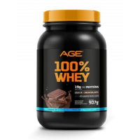 Whey Protein Concentrado Pure Age pote 900g chocolate