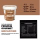 Pasta e amendoim proteina pura com albumina de chocolate 1Kg