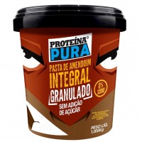 Pasta de amendoim Granulado sem a&ccedil;ucar pote 1Kg