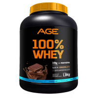 Whey Protein Concentrado Pure Age pote 900g chocolate
