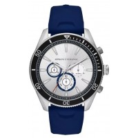 Relogio Armani Exchange Analogico 46mm Pulseira Silicone