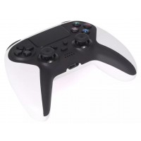 Controle Playstation 4 Ps5 Sem Fio Bluetooth Branco