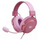 Fone de ouvido Headset Gamer Havit 50mm Rosa