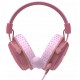 Fone de ouvido Headset Gamer Havit 50mm Rosa