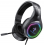Fone de ouvido Headset Gamer RGB 50mm Preto