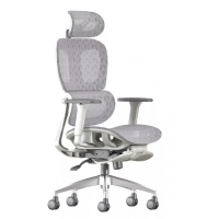 Cadeira Escritorio Executiva Apoio Bra&ccedil;os e Cabe&ccedil;a Pernas