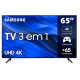 Smart TV 43 Polegadas Samsung 4K Tela sem Limites 60Hz 3X1 Alexa
