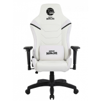 Cadeira Gamer Reclinavel 4D Giratoria Apoio Bra&ccedil;os Branco