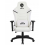 Cadeira Gamer Reclinavel 4D Giratoria Apoio Braços Branco