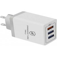 Fonte Carregador parede Gshield Turbo 18W Triplo USB