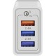 Fonte Carregador parede Gshield Turbo 18W Triplo USB