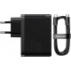 Fonte Carregador Parede Turbo 100W Baseus 1 USB tipo C 1 USB