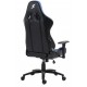 Cadeira Gamer Superframe 2D Giratoria Apoio Braços Preto e Azul