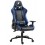 Cadeira Gamer BlueLux 2D Giratoria Apoio Braços Preto e Azul