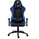 Cadeira Gamer Superframe 2D Giratoria Apoio Braços Preto e Azul
