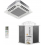 Ar Condicionado Split Hitachi 4 Vias 36.000 BTUs Frio 220V
