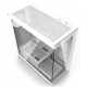 Gabinete Gammer ATX Flayver Branco Lateral em Vidro