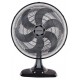 Ventilador Mesa Turbo 50cm Ventisol Preto Pas Bronze