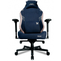 Cadeira Gamer Reclinavel Giratoria 4D Apoio bra&ccedil;os Almofada Cabe&ccedil;a