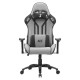Cadeira Gamer DT3 Giratoria Reclinavel 1D Almofadas Cinza