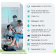 Ar Condicionado 24.000 BTUs Frio Midea Inverter Wifi Antibacteria 220V