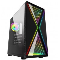 Gabinete Gamer Bluecase ATX RGB Led Frontal Lateral Vidro