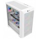 Gabinete Gamer Hayom ATX ARGB 4 Fans Lateral Vidro Branco