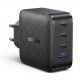 Fonte Carregador Tomada 65w Ugreen Turbo 3 USB tipo C