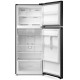 Geladeira Duplex Midea Frost Free 411L Slim Preta