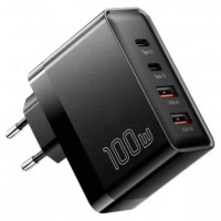Fonte Carregador Tomada 100w Essager Turbo USB tipo C USB tipo A