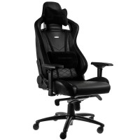 Cadeira Gamer Noblechairs Giratoria Almofada Cabe&ccedil;a Preta