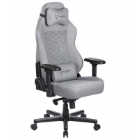 Cadeira Gamer Husky Giratoria Reclinavel Almofadas Cinza