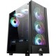Gabinete Gamer Mid Tower Fortek RGB Lateral Acrilico