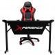 Kit Mesa Gamer e Cadeira Gamer Xperience Reclinavel Apoio Braços