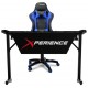 Kit Mesa Gamer e Cadeira Gamer Xperience Reclinavel Apoio Braços