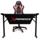 Kit Mesa Gamer e Cadeira Gamer Xperience Reclinavel Apoio Braços
