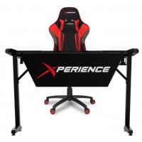 Kit Mesa Gamer e Cadeira Gamer Xperience Reclinavel Tecido