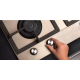 Fogao Cooktop A Gas 4 Bocas Fischer 3000W Inox