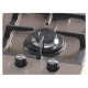Fogao Cooktop A Gas 4 Bocas Fischer 3000W Inox