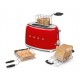 Torradeira 2 Fatias Smeg Retro 950W 6 Temperaturas 127V