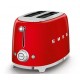Torradeira 2 Fatias Smeg Retro 950W 6 Temperaturas 127V